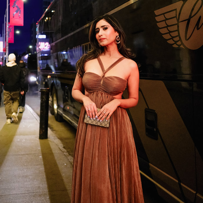 Harlem Mocha Long Dress